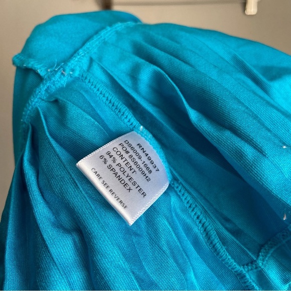 Tail Skort Ruffle Pleated Athletic Golf Tennis Blue Size Medium - Picture 4 of 6